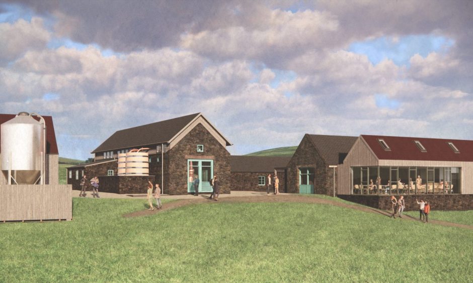 How the new distillery will look on completion.