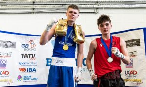 Granite City ABC boxer Ben Bonner wins Scottish Youth 2006 67kg Golden Gloves title. Image: Boxing Scotland
