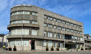 Aberdeen University is urging the council to reject student flat plans at the Northern Hotel.