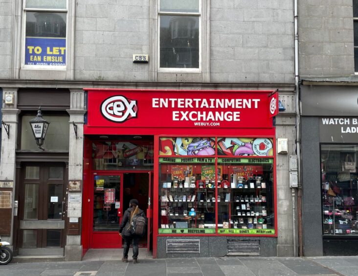Cex Aberdeen will no longer have to pile up stock for two days as a measure to slow down the sale of potentially stolen good. Image: Ben Hendry/DC Thomson