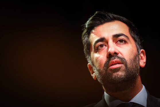 First Minister Humza Yousaf. Image: Mhairi Edwards/DCThomson