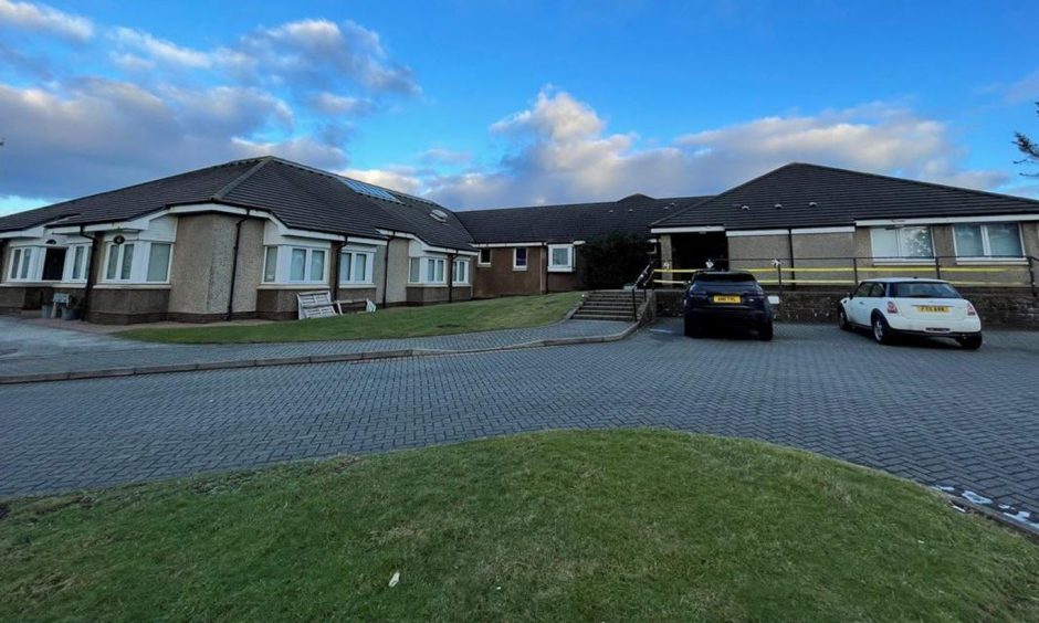 The former Buchan Braes Business Centre in Boddam, near Peterhead, is one of 12 north and north-east properties going under the hammer in Shepherd's next online auction.