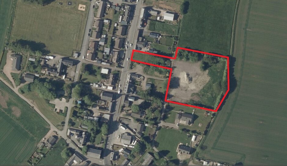 The site of an old school at New Blyth, near Turriff, is said to have development potential.