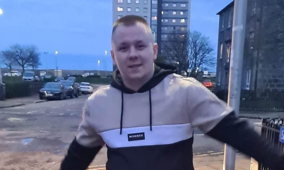 Patryk Pogodzinski, who knocked out a woman's tootth on an Aberdeen street