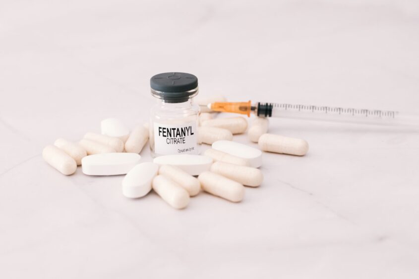 Vial of Fentanyl Citrate.