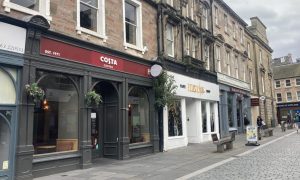 Costa Coffee's location on Inglis Street in Inverness is set to close in July. Image: Bailey Moreton/DC Thomson