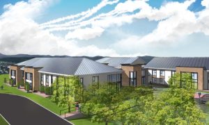 An artist's impression of the new 58-bedroom care hom in Inverness. Image: Parklands Group