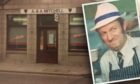 Sandy Mitchell who owned Kintore butcher shop A&A Mitchell with wife Alice.