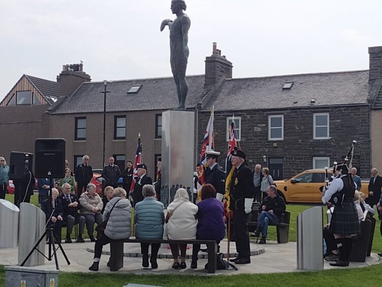 Wick service on National Fishing Remembrance Day.