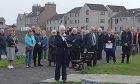 Jackie Dodds, of the Fishermen's Mission, highlights the tragic loss of fishers at sea during a memorial service in Wick.