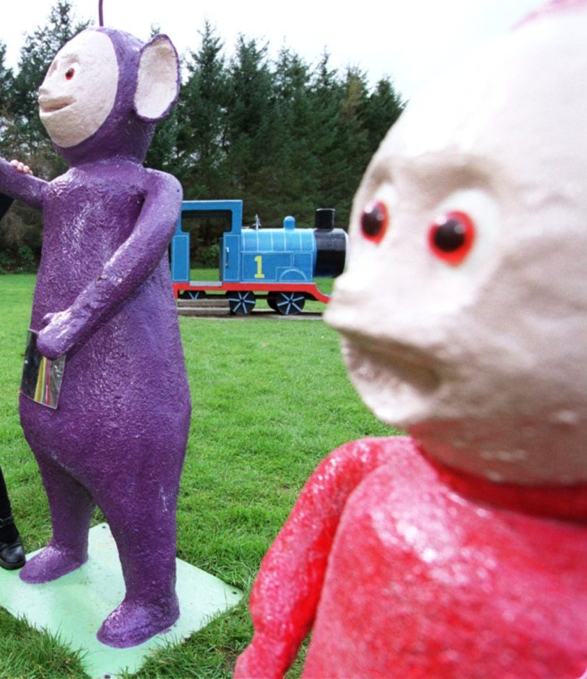 Tinky winky and Po 