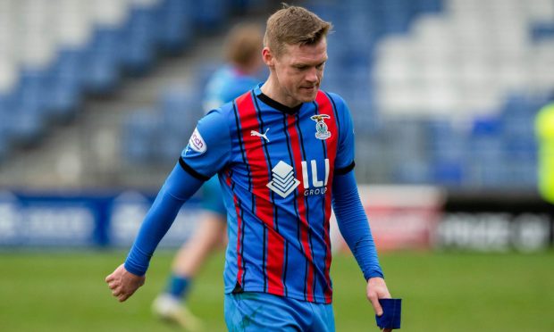 Inverness Caledonian Thistle striiker and captain Billy Mckay.