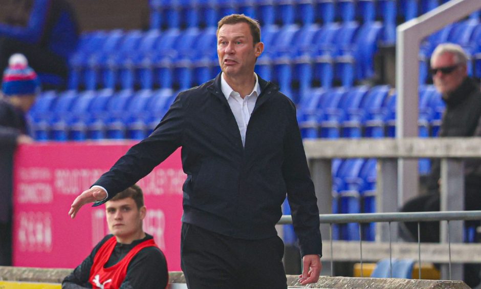 Inverness Caledonian Thistle manager Duncan Ferguson.