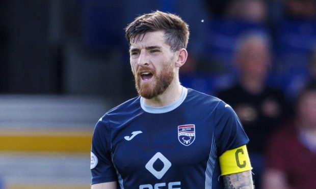 Ross County skipper Jack Baldwin. Image: SNS