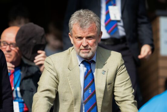Ross Morrison has stepped down as chairman at Caley Thistle. Image: SNS