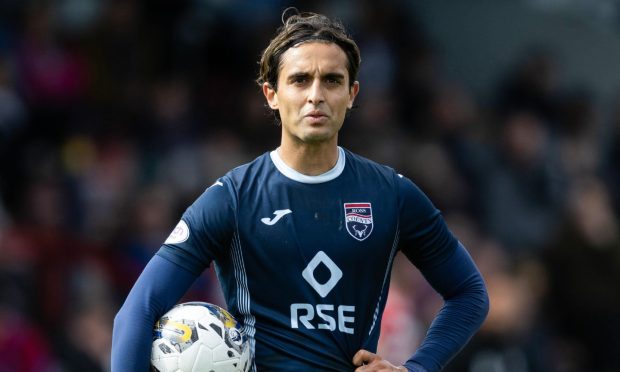 Ross County midfielder Yan Dhanda. Image: SNS