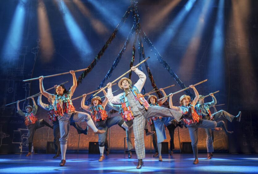  Adam Garcia in Chitty Chitty Bang Bang the musical. 