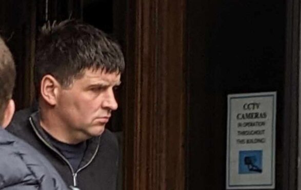 Darwyn Perry was found guilty of assault at Inverness Sheriff Court. Image: DC Thomson