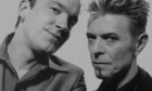 Jack Docherty and David Bowie.