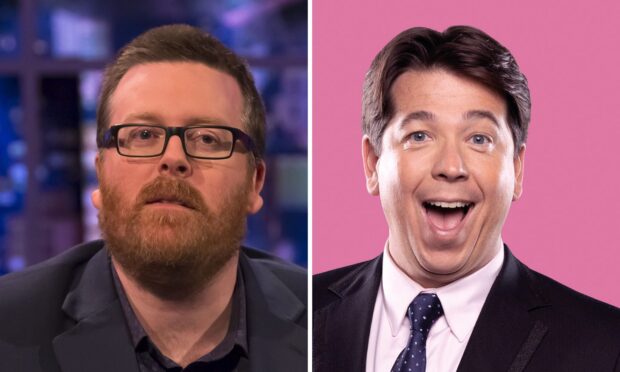 Frankie Boyle and Michael McIntyre are among the comedians appearing in Aberdeen over the next week.
