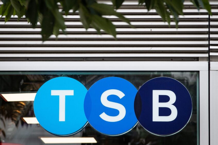 TSB sign.