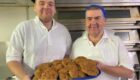 Peterhead bakers holding healthy butteries.