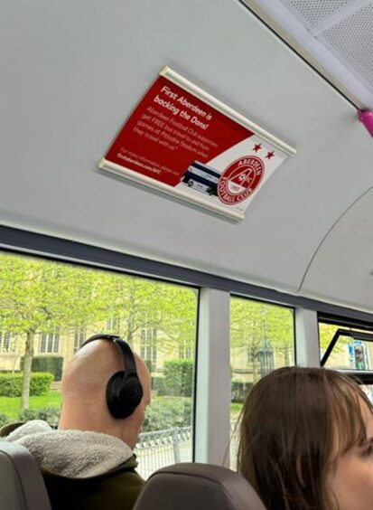 First Aberdeen bus in Bristol.