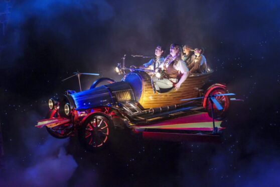Chitty Chitty Bang Bang the musical coming to Aberdeen and Inverness.