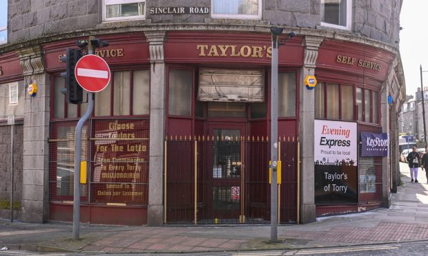 Taylor's of Torry on Victoria Road.