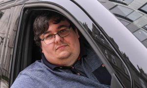 Matt Chyla claims he's been "ostracised" by Aberdeen's taxi firms for wanting to drive for Uber. Image: Darrell Benns/DC Thomson