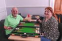 Evening Express / Press and Journal
CR0048165
Story by Karen Roberts
The Sportsman's Club, Queens Road, Aberdeen
Ian Cukrowski and Rosie Young play a game at the Aberdeen Backgammon Club meeting.  Image: Darrell Benns/DC Thomson