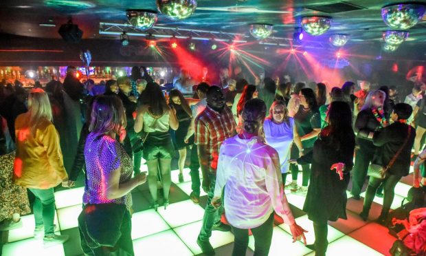Aura Nightclub in Bridge Place, Aberdeen, is hosting day discos for over-30s. 
Image: Darrell Benns/DC Thomson.