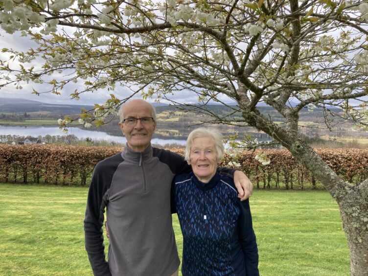 Owners of Clamhan Lodge, David and Morag Miller.