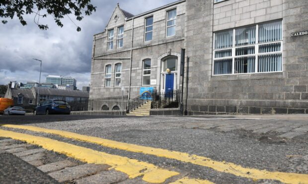 Councillors have asked for improvements to be made to the crossing outside Ferryhill Primary School. Image: Chris Sumner/DC Thomson