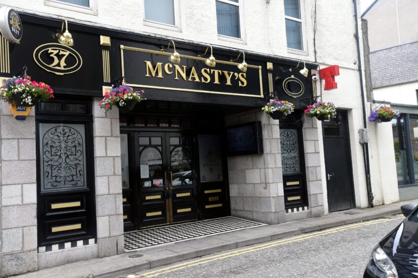 McNasty's on Summer Street, Aberdeen. 