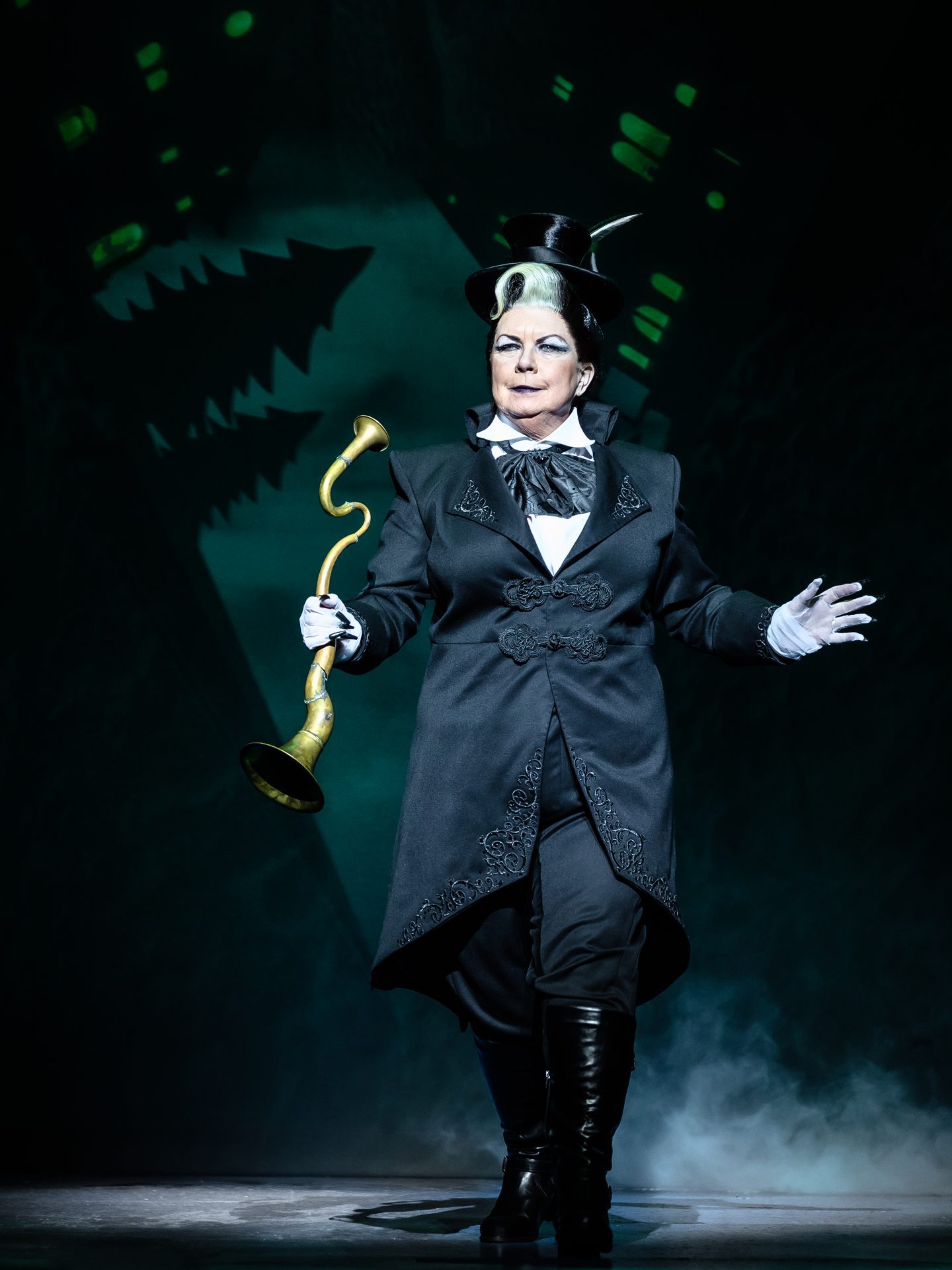 Elaine C Smith as the Childcatcher 