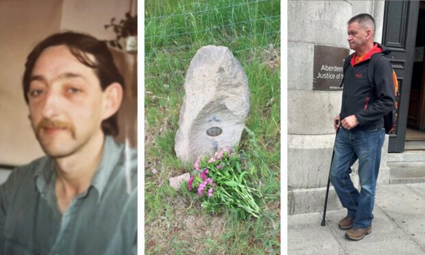 Daughter’s grief as memorial stone thief desecrates Aboyne dad’s memory