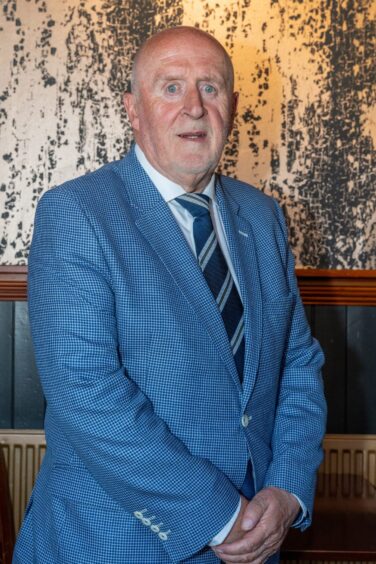 Sandy Sinclair, the new president of the Highland League.