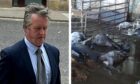 Samuel Hessin let calves die and rot on his farm. Image: DC Thomson / Moray Council