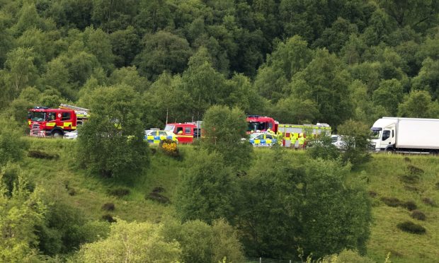 Serious crash on the A9 at Kingussie