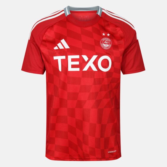 Aberdeen FC's new home kit for the 2024/25 season.