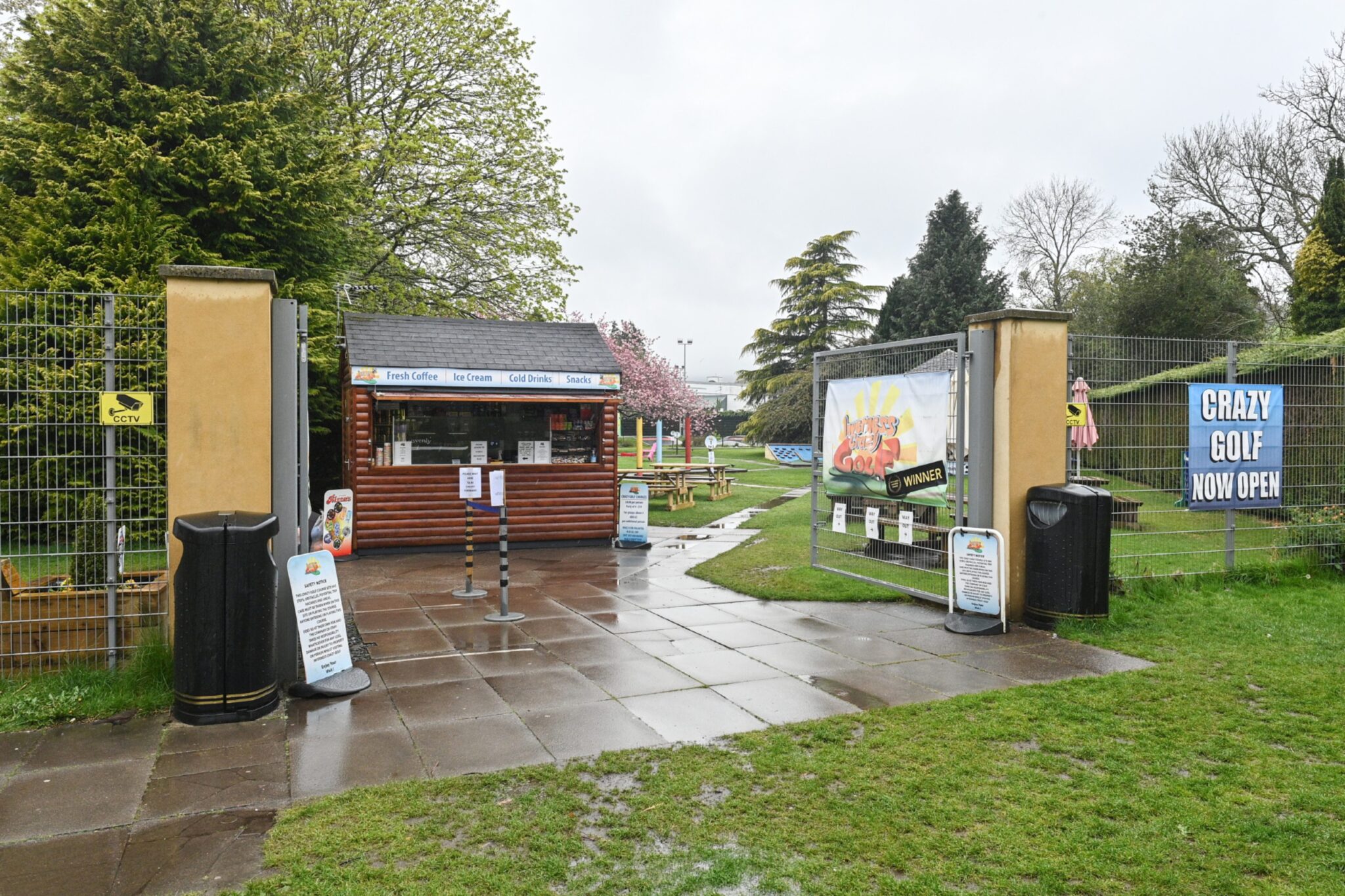 The Razz Inverness Inverness Crazy Golf targeted in overnight break-in