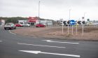 KFC roundabout in Elgin