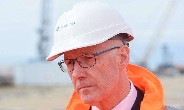 - 13th May 2024 
Press call for Ardersier Port: Haventus is mark the occasion with a photocall and interviews with the spokespeople on site. The First Minister, John Swinney visits. 
Pictures by JASON HEDGES