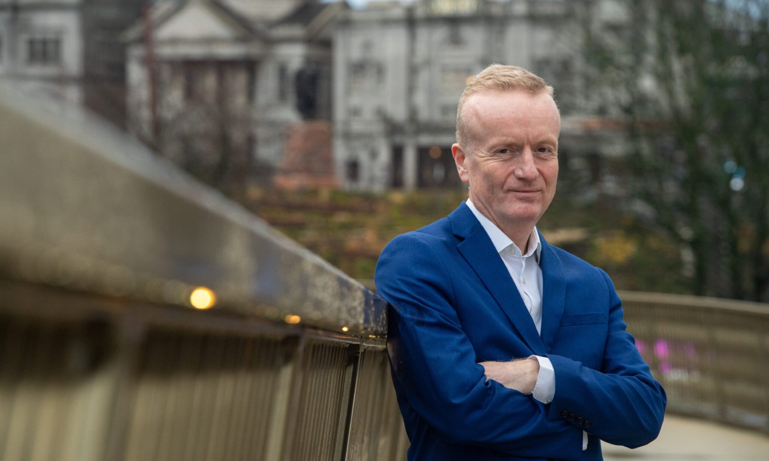 Aberdeen Inspired chief executive Adrian Watson fears there's a "perception" Aberdeen city centre is closed for business due to the bus gates. Image: Kenny Elrick/DC Thomson