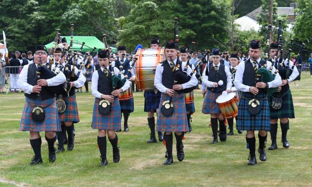 Inverness pipe band