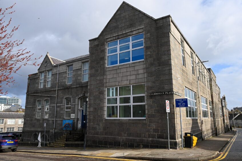 Exterior of Ferryhill Primary School. 