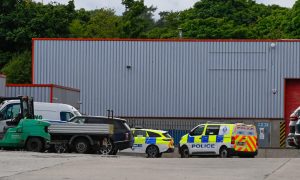 Police raided the site of the cannabis cultivation.
Kenny Elrick/DC Thomson
