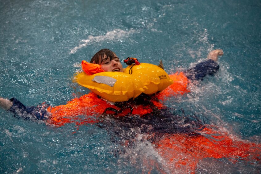 Man Overboard (MOB) Awareness Course in Aberdeen.