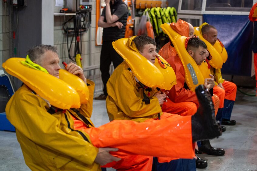 Man Overboard (MOB) Awareness Course in Aberdeen.